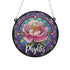 Peony Personalised Stained Glass Effect Suncatcher